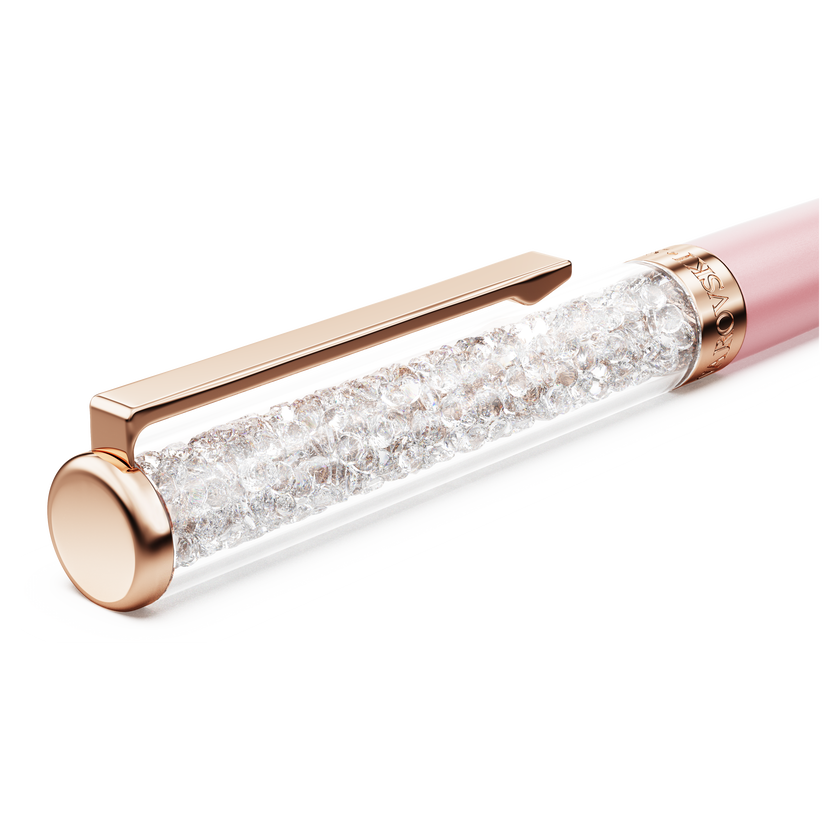 swarovski crystalline ballpoint pen  vintage rose