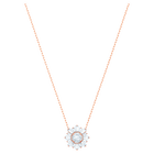 swarovski sunshine pendant white rose gold plating