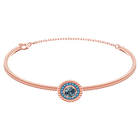 Oxygen Bangle, Gray, Rose gold plating