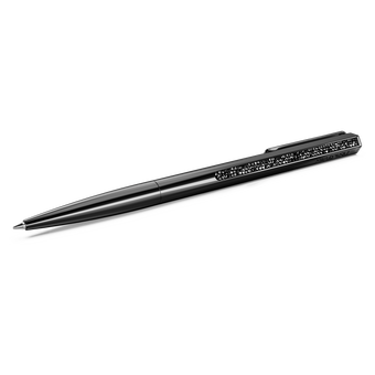 swarovski shimmer ballpoint pen  black  black lacquered
