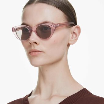 swarovski sunglasses  round shape  sk6025  pink