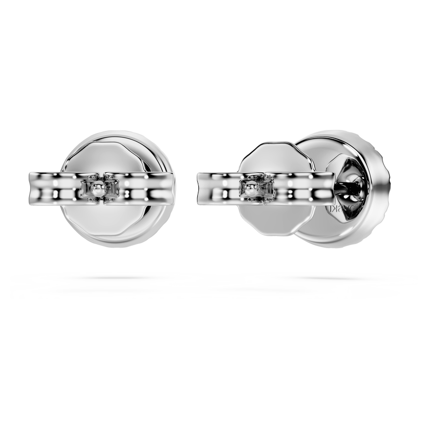 swarovski eternity stud earrings  laboratory grown diamonds 0 45 ct tw  sterling silver