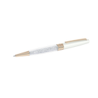 Crystalline Stardust Ballpoint Pen, White