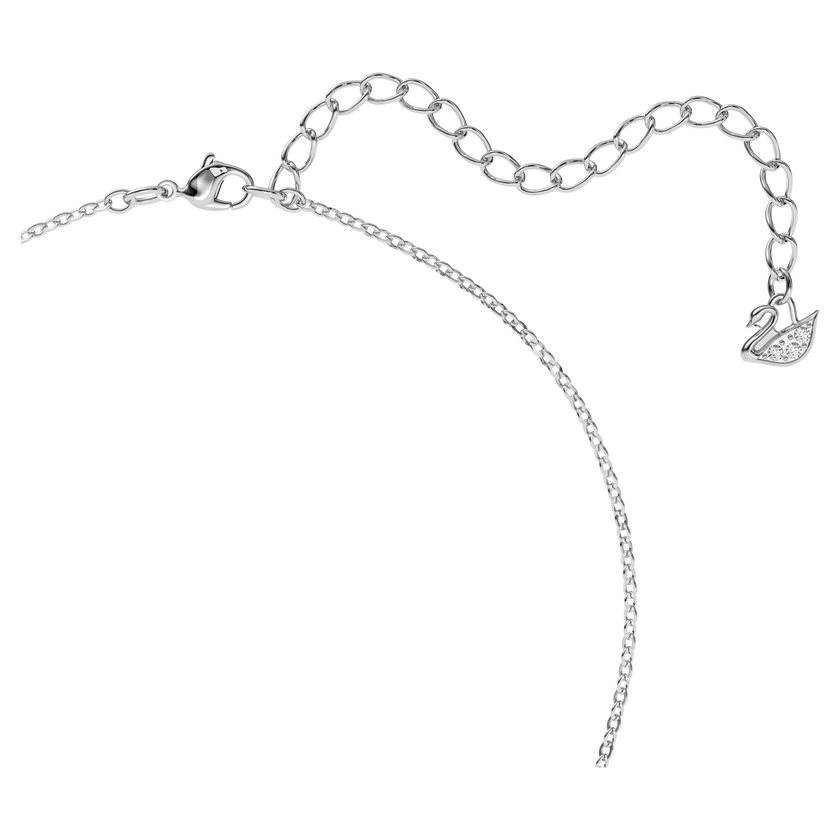 Iconic Swan Pendant, Multi-Coloured, Rhodium Plated | Swarovski UAE