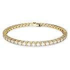 swarovski matrix tennis bracelet round cut white gold tone plated