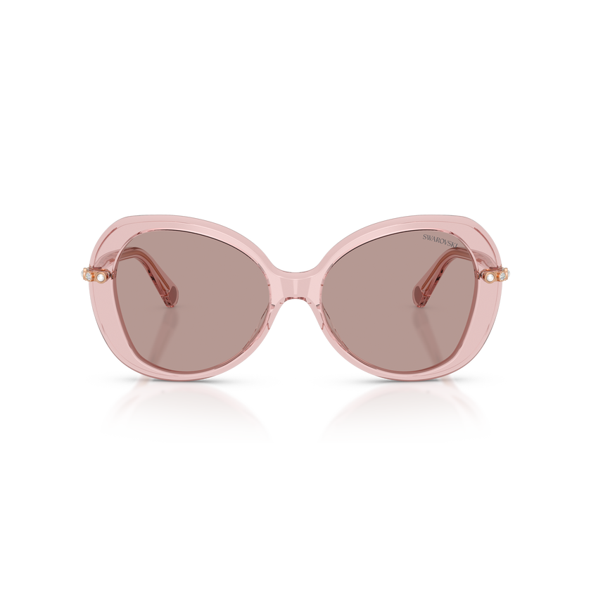 swarovski sunglasses  butterfly shape  sk6059  pink
