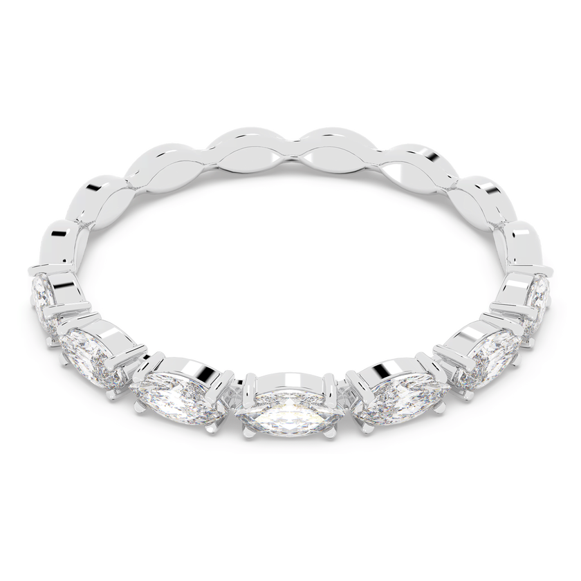 swarovski matrix vittore ring  marquise cut  white  rhodium plated