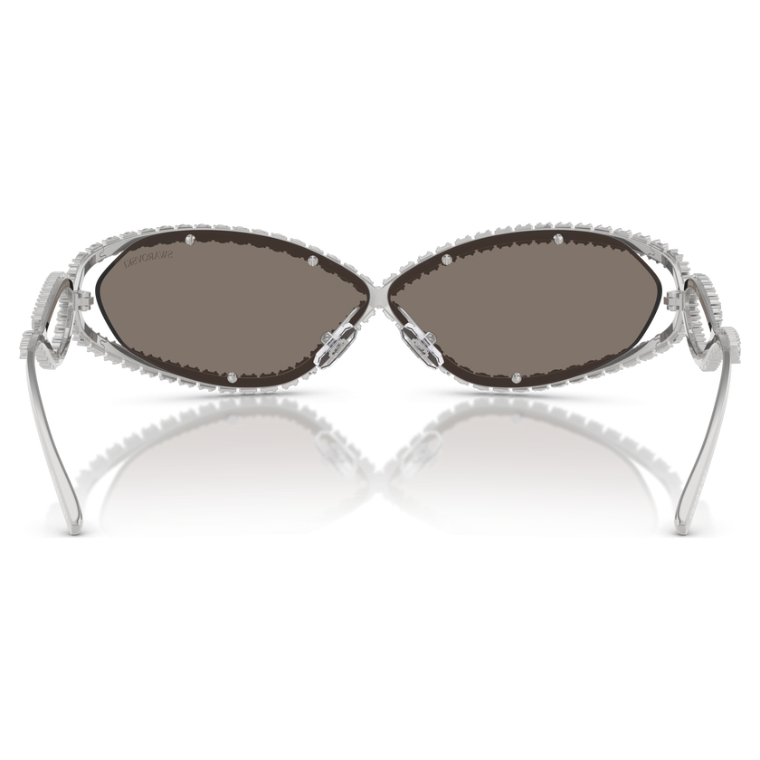 swarovski sunglasses  sk7024  silver tone