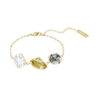 Prisma Bracelet, Multi-colored, Gold-tone plated