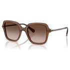 swarovski sunglasses square shape brown