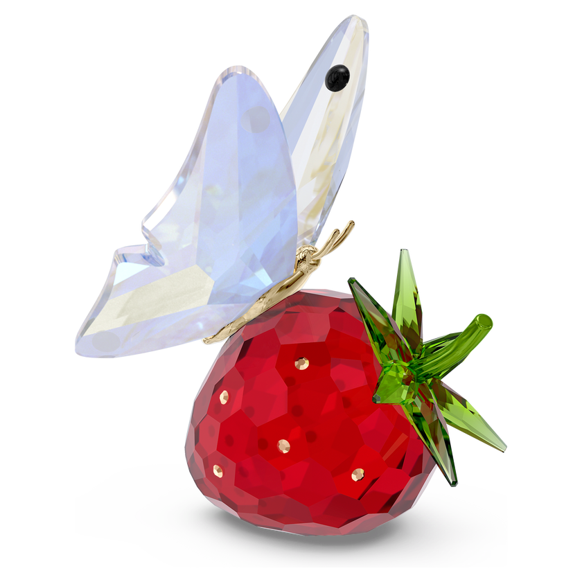 swarovski idyllia butterfly and strawberry
