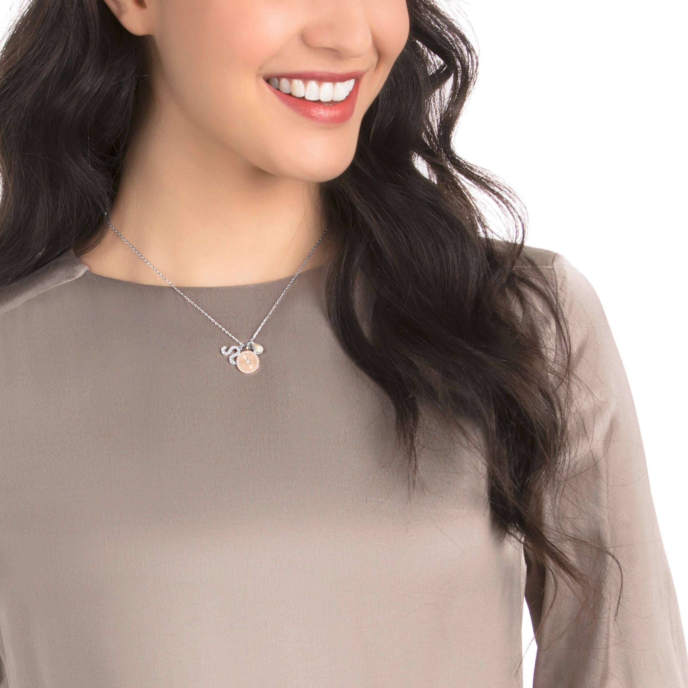 Buy Swarovski Zodiac Pendant Leo White Rhodium plated