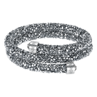 Crystaldust Double Bangle, Grey
