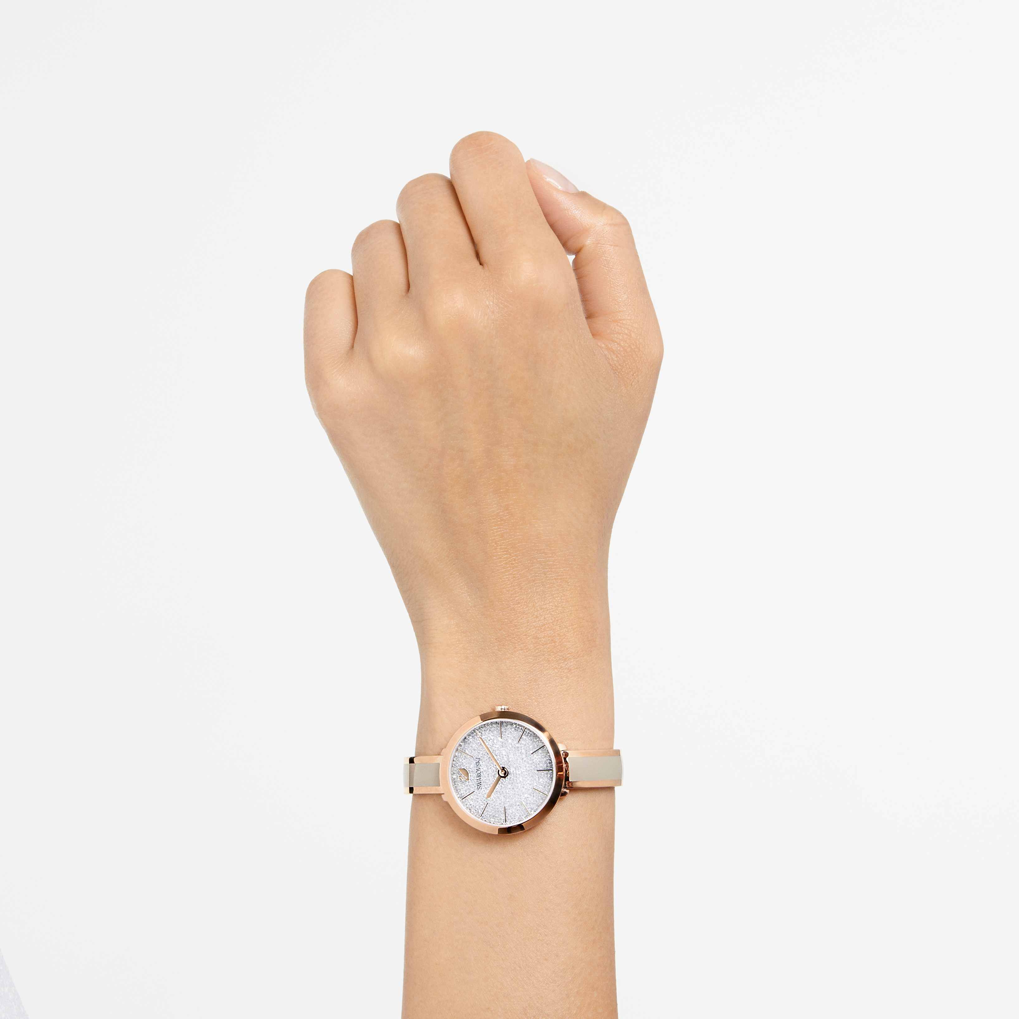 Swarovski watch rose hotsell gold