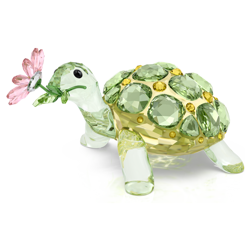 swarovski idyllia tortoise and daisy