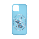 swarovski signum smartphone case iphone 13 pro blue