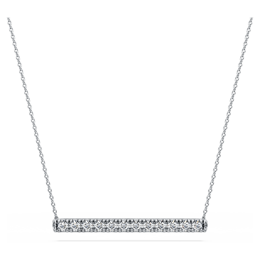swarovski eternity pendant  laboratory grown diamonds 0 5 ct tw  18k white gold