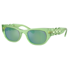 Sunglasses, Oval shape, SK6022, Green