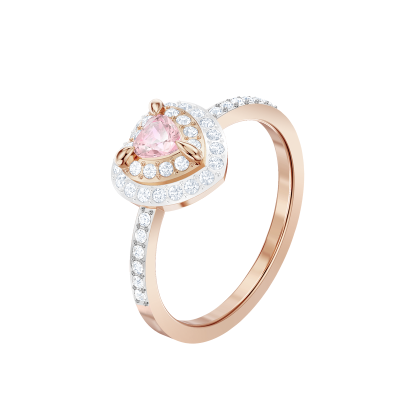 One Ring, Multi-colored, Rose gold plating