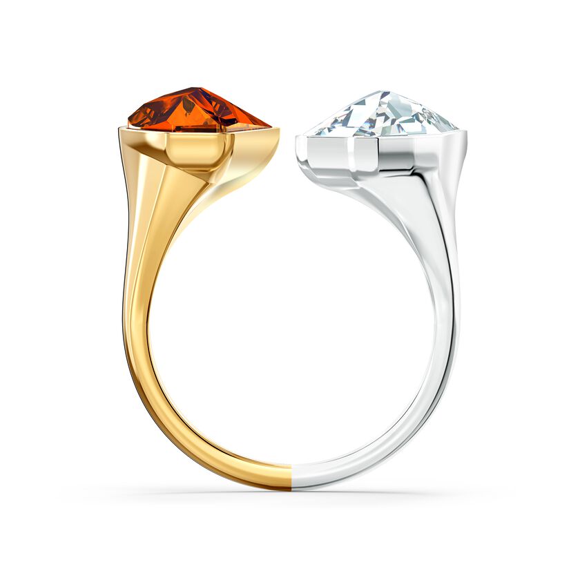 The Elements Ring, Red, Mixed metal finish