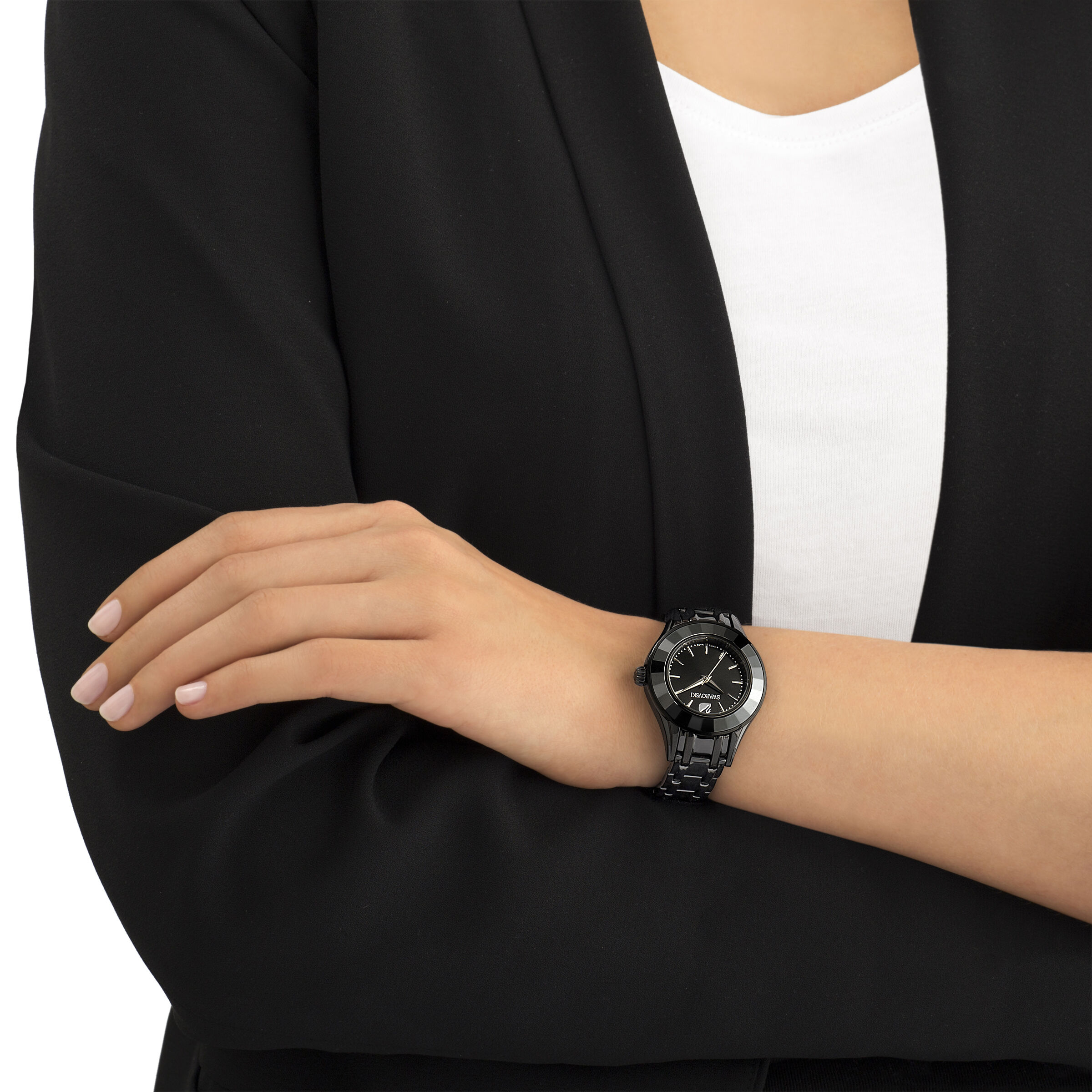 Buy Swarovski Alegria Watch Black