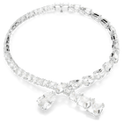 swarovski matrix necklace mixed cuts white rhodium plated