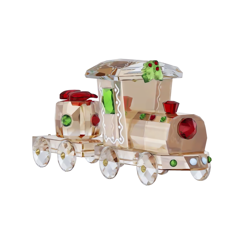 swarovski holiday cheers  train set