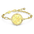 Zodiac bracelet, Sagittarius, Gold tone, Gold-tone plated