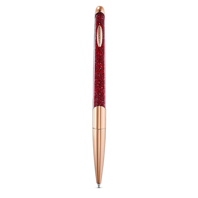 Crystalline Nova Ballpoint Pen, Red, Rose-gold tone plated