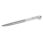 swarovski crystalline ballpoint pen  swan  chrome plated