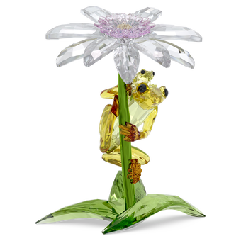 swarovski idyllia frogs and flower