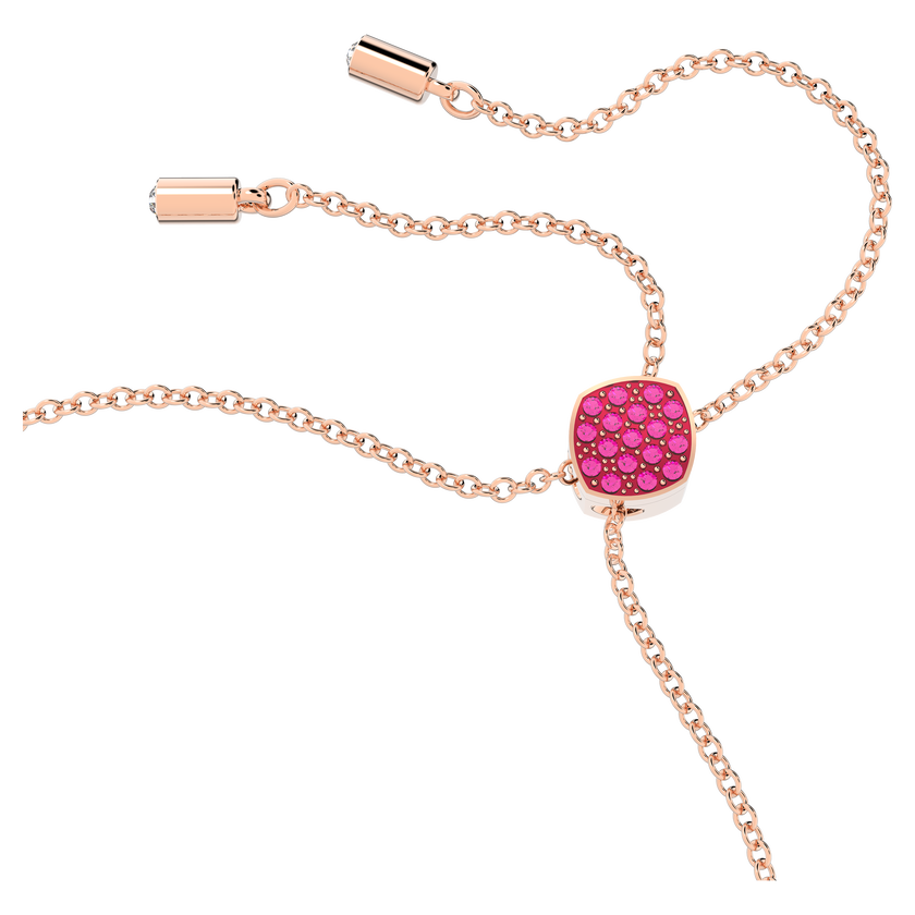 swarovski idyllia lilia bracelet  butterfly  pink  18k rose gold finish