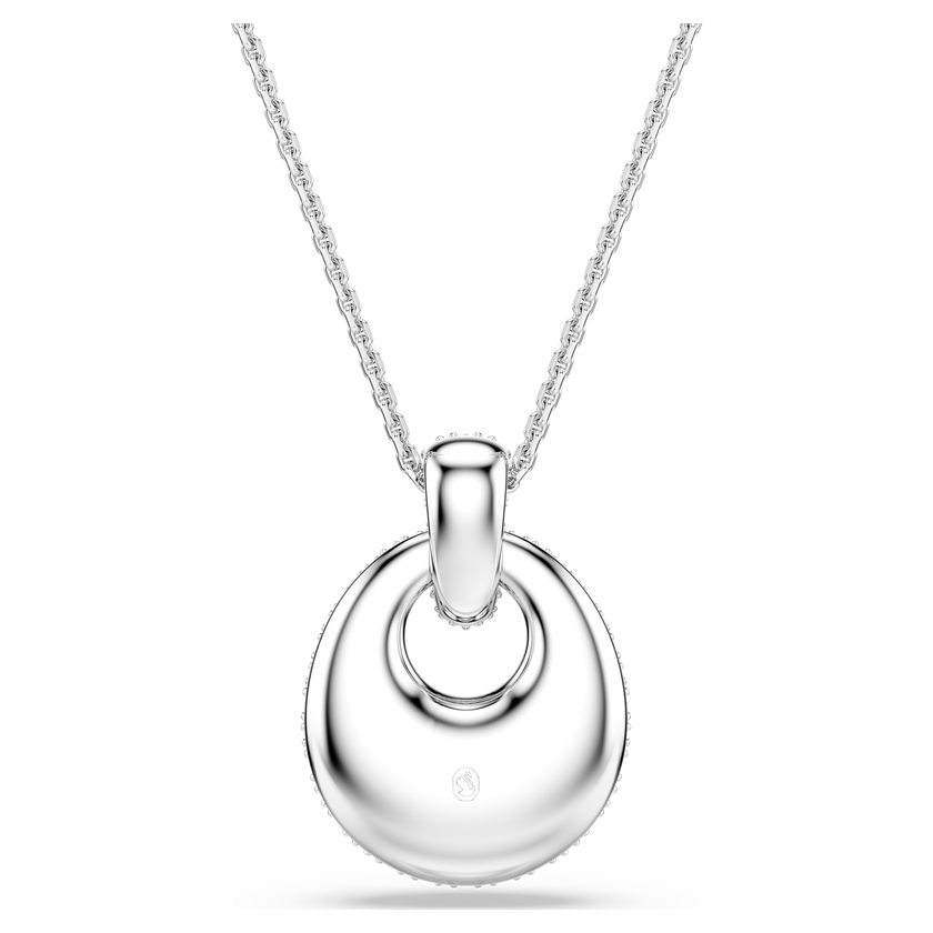 swarovski sublima pendant  white  rhodium plated
