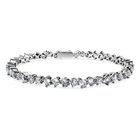 swarovski galaxy tennis bracelet laboratory grown diamonds 4 9 ct tw 18k white gold
