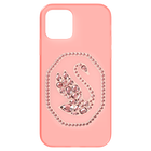 swarovski signum smartphone case iphone 12 12 pro pink