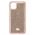 Glam Rock Smartphone Case with Bumper, iPhone® 11 Pro Max, Rose gold tone