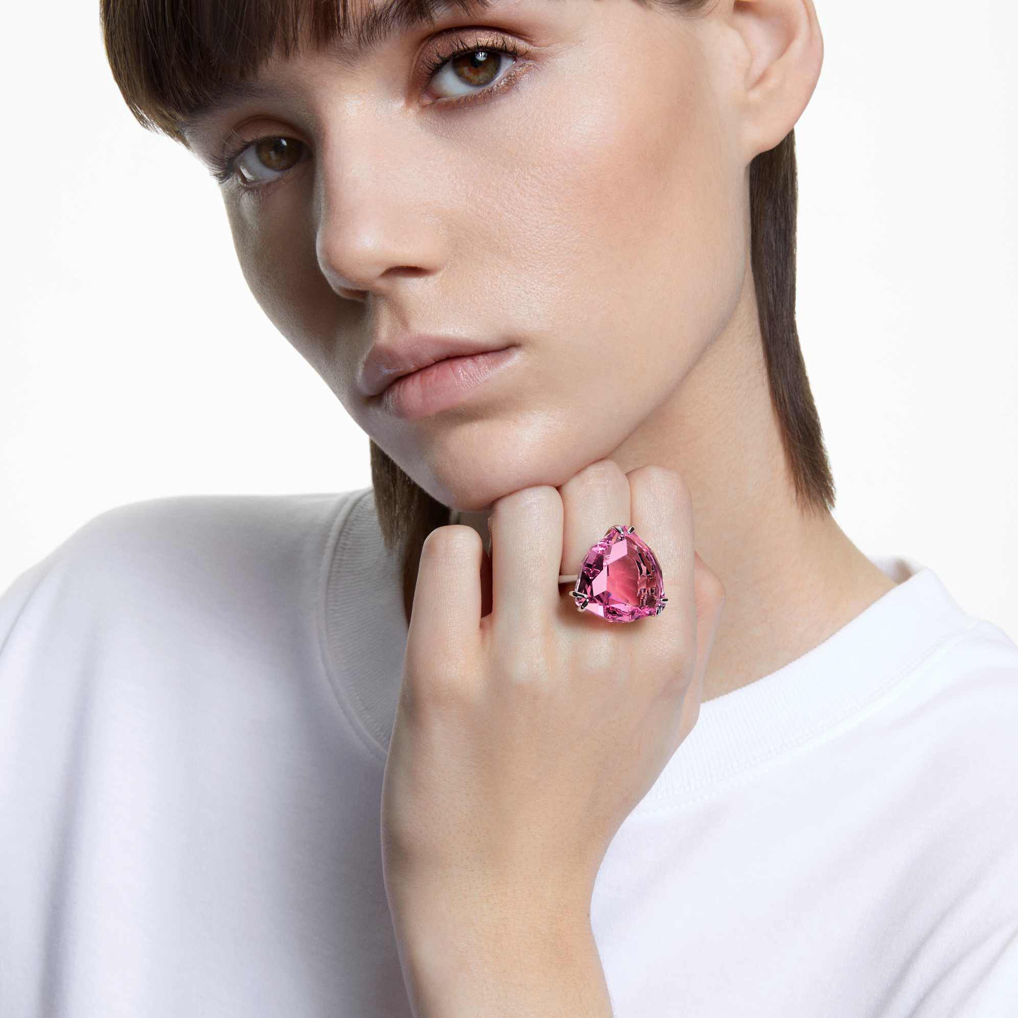 Buy Swarovski Millenia cocktail ring, Trilliant cut crystal