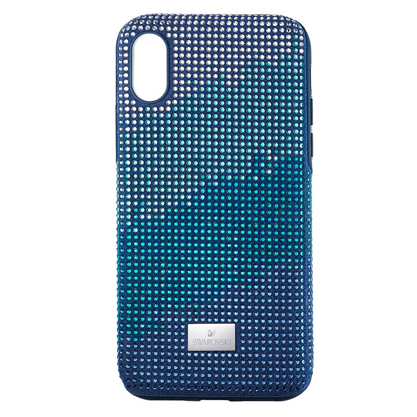 Crystalgram Smartphone Case with Bumper, iPhone® XS Max, Blue