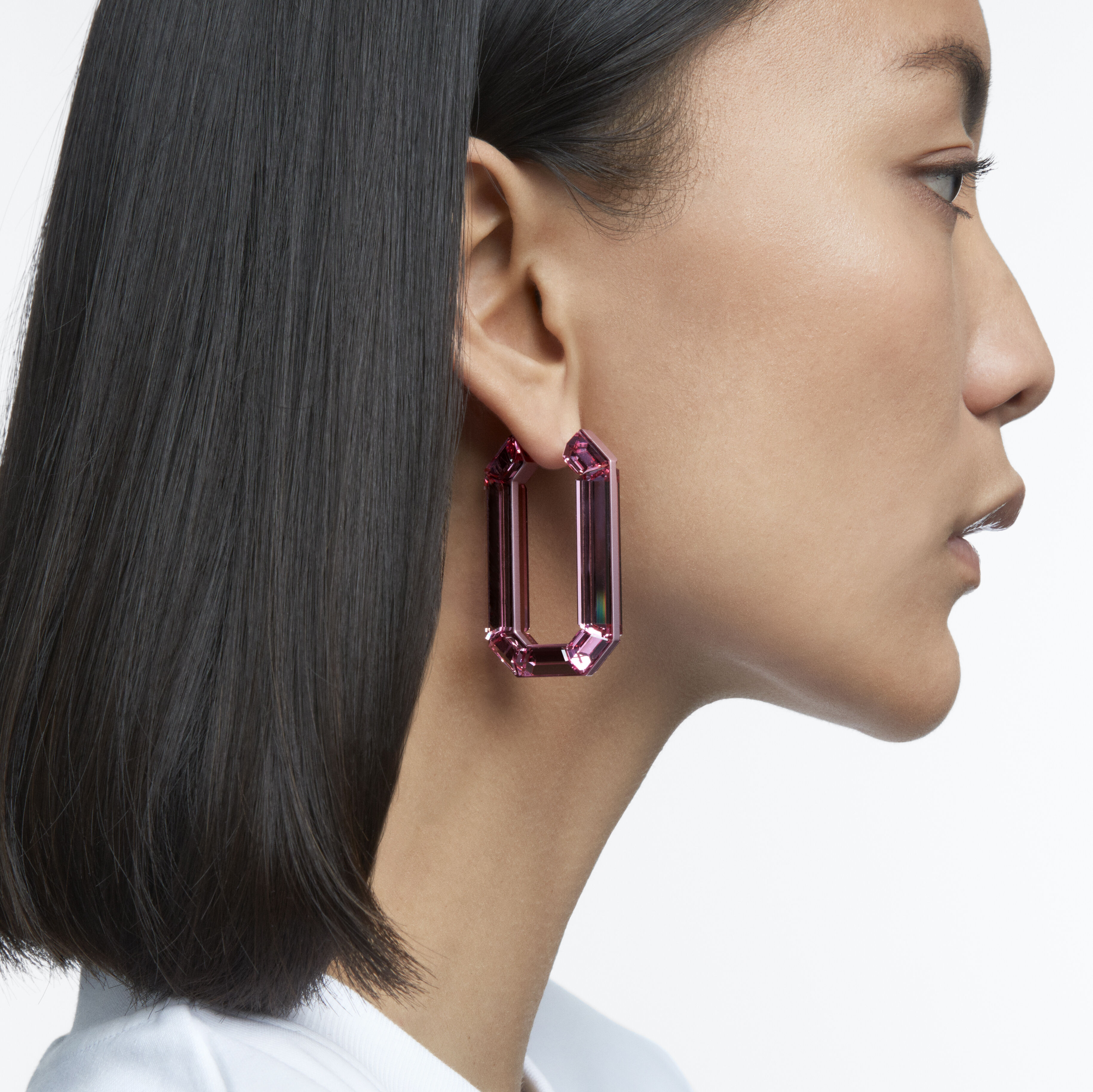 Swarovski fit hoop earrings hot sale