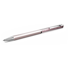 swarovski crystalline ballpoint pen  pink lacquered  chrome plated