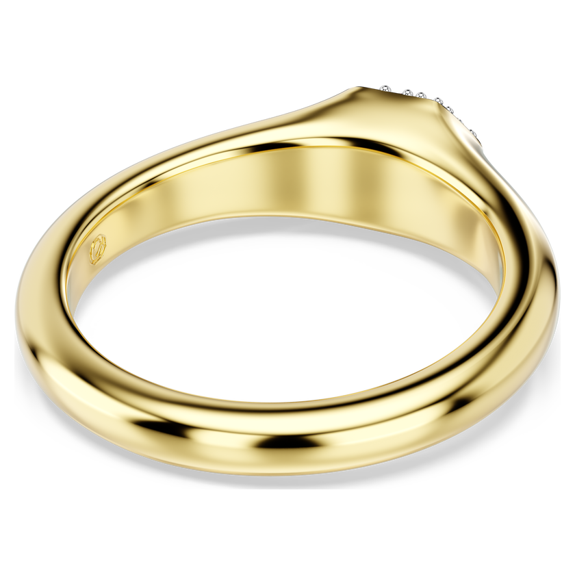 swarovski dextera ring  mixed cuts  white  gold tone plated