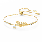 Swarovski Symbolic Love Bracelet, White, Gold-tone plated