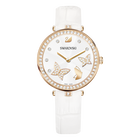 Aila Dressy Lady Watch, Butterfly, Rose Gold Tone