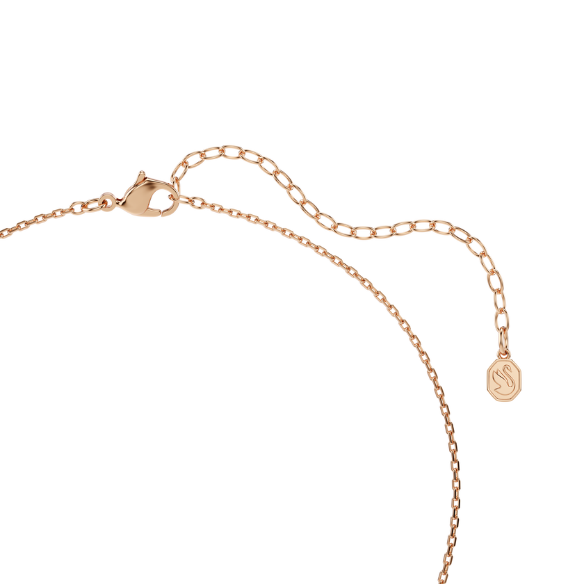 swarovski symbolica pendant  eye  multicolored  rose gold tone plated
