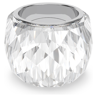swarovski nirvana ring  white  stainless steel