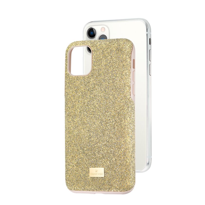 High Smartphone Case with Bumper, iPhone® 11 Pro Max, Gold tone