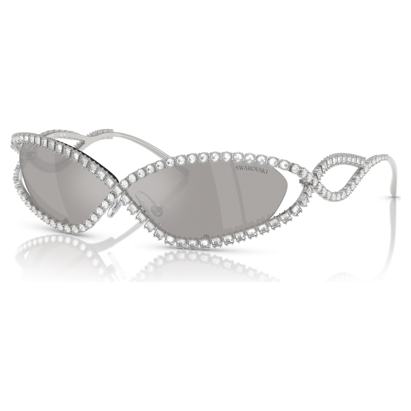 swarovski sunglasses  sk7024  silver tone