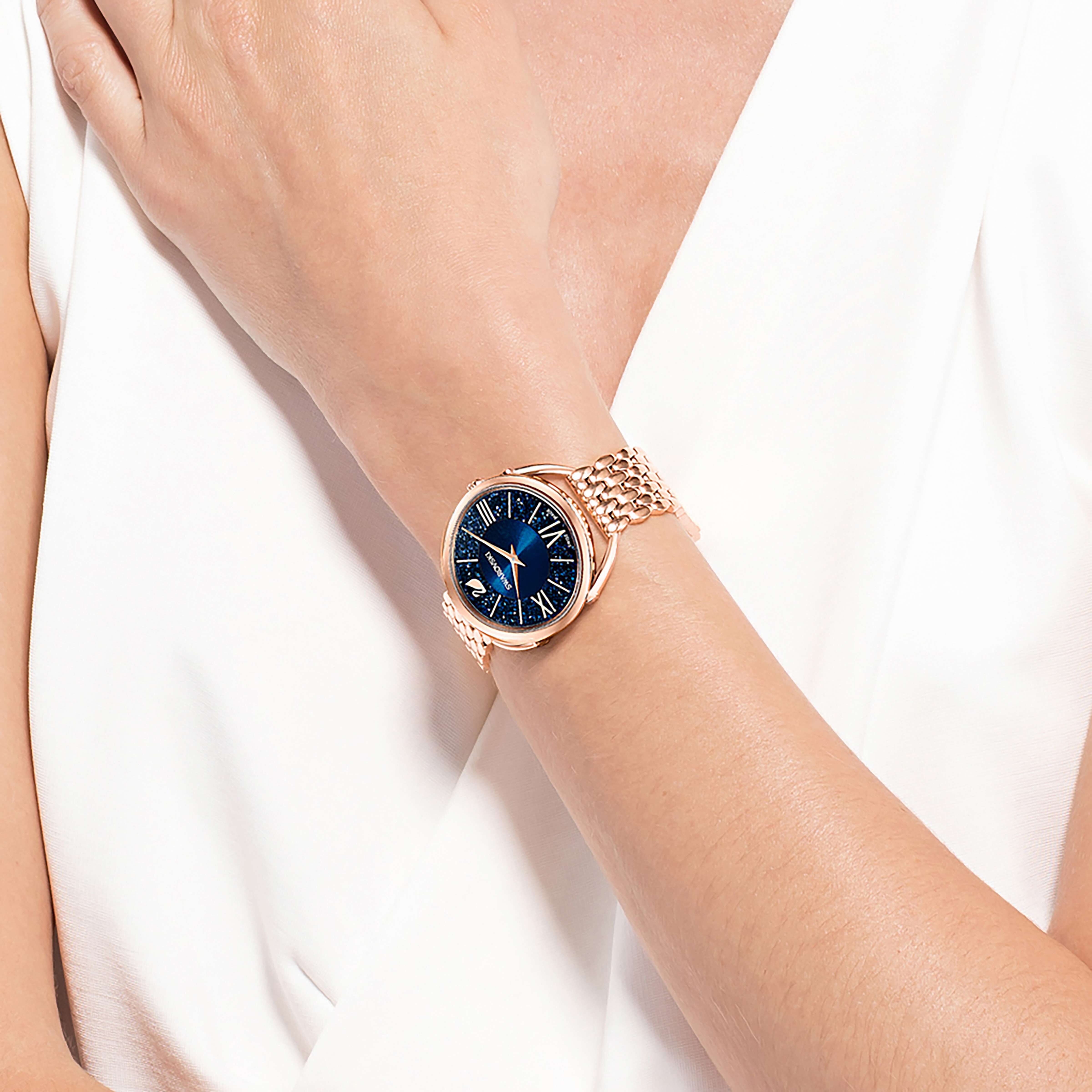 Swarovski crystalline glam watch top