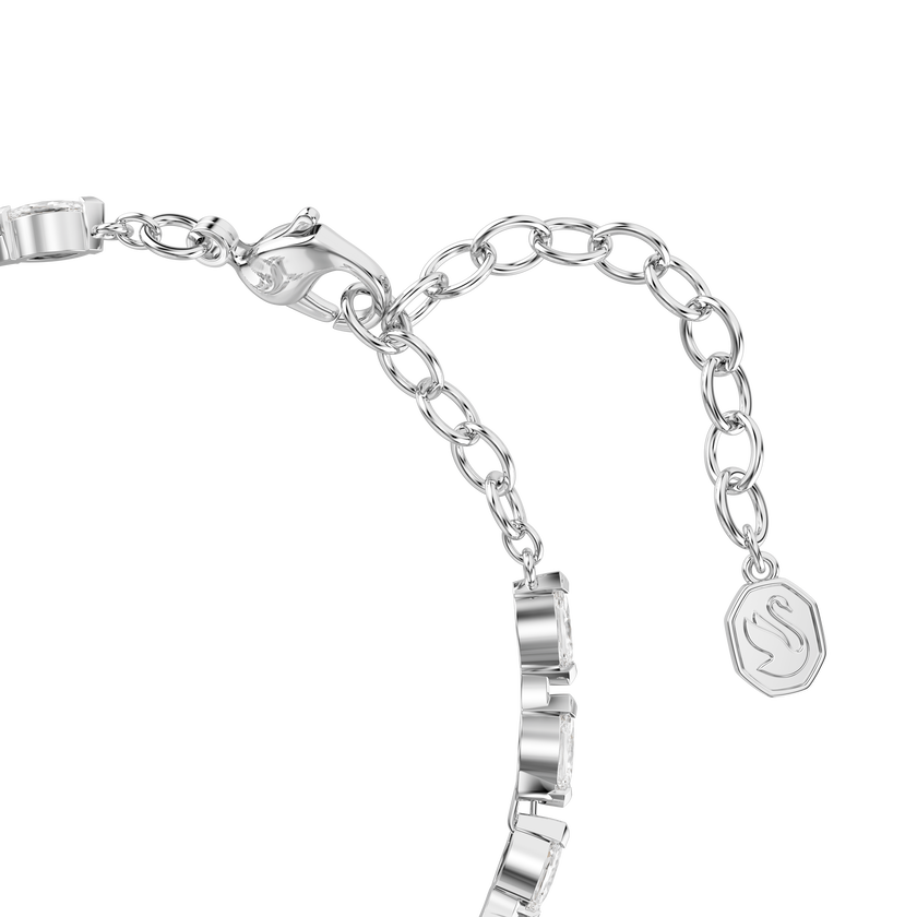 swarovski mesmera bracelet  marquise cut  white  rhodium plated