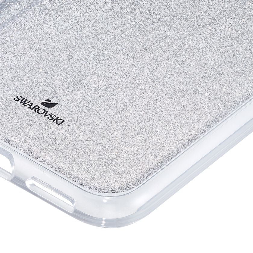 Subtle Smartphone Case with Bumper, iPhone® X/XS, Silver tone